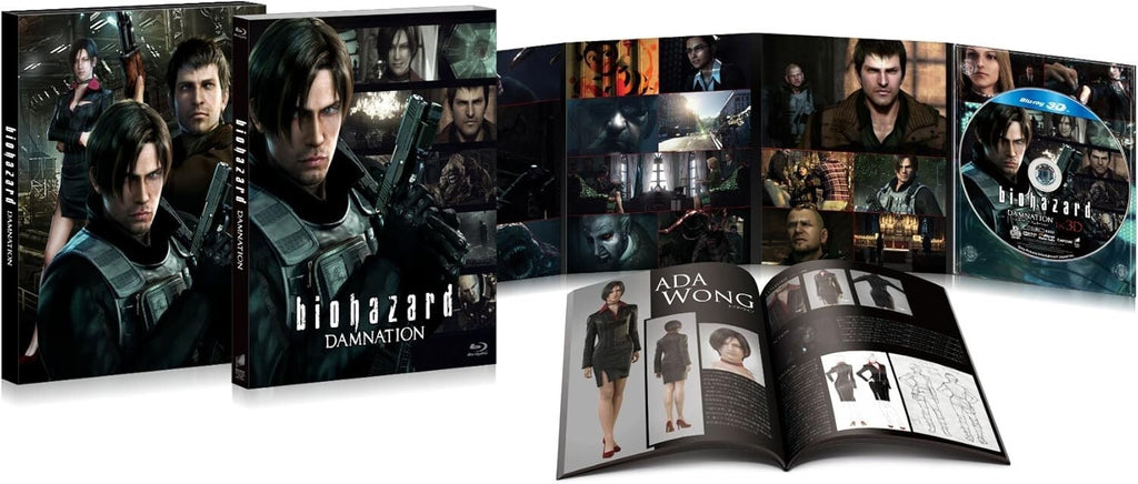 New ANIMATION-BIOHAZARD DAMNATION BLU-RAY IN 3D Blu-ray Ltd/Ed Japan