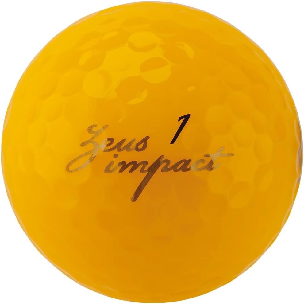 Kasco Zeus Impact 3 Golf Ball Orange NEW