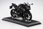 Aoshima Kawasaki Ninja ZX-25R (Metallic Spark Black) 1:12 Scale Diecast Bike NEW
