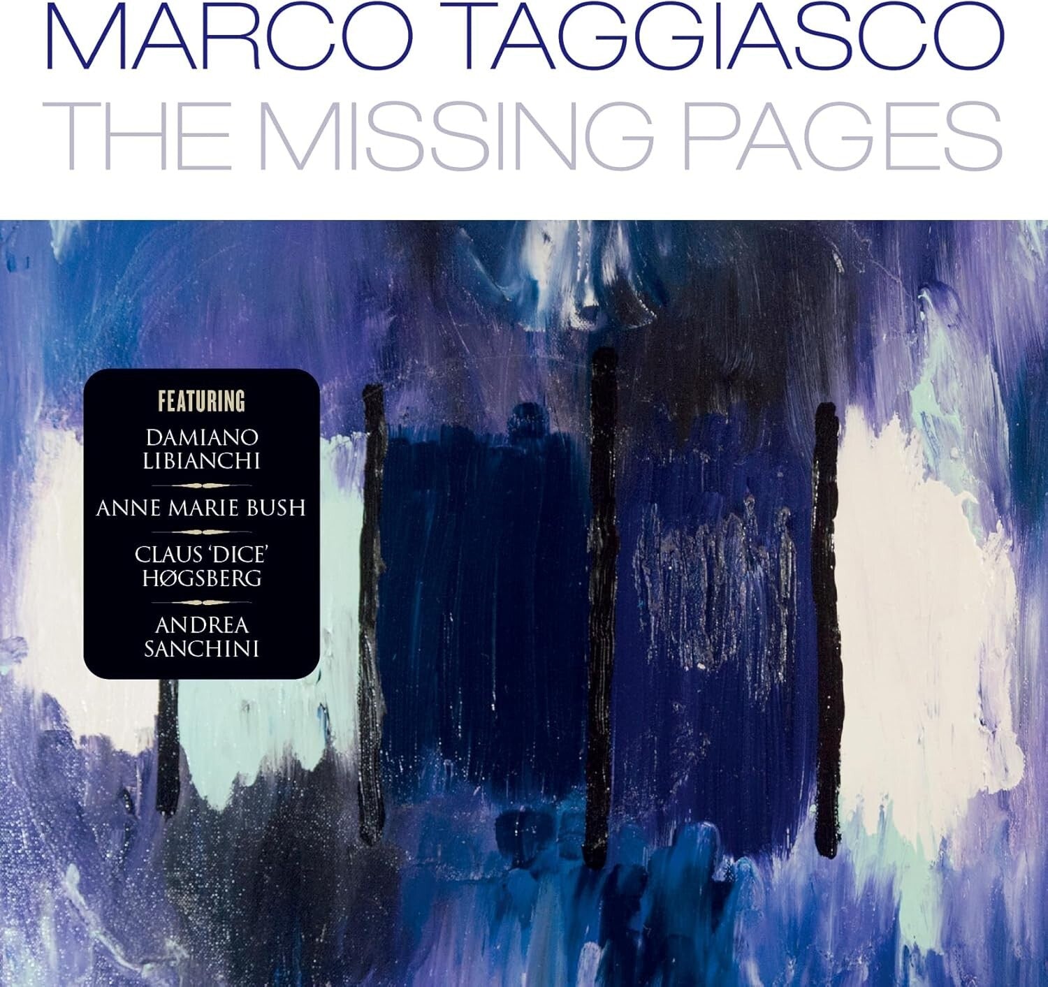 New MARCO TAGGIASCO THE MISSING PAGES  2025 JAPAN CD
