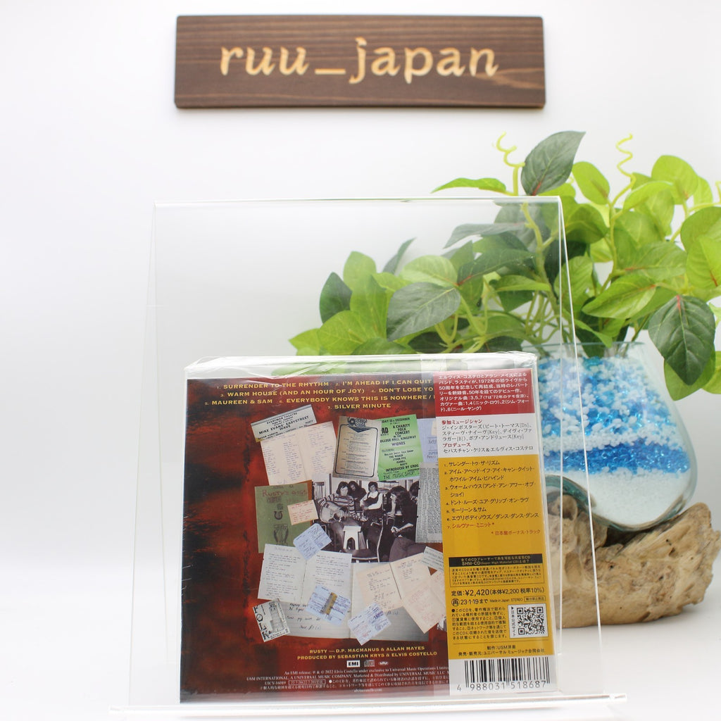 New ELVIS COSTELLO RUSTY The Resurrection Of Rust w/1 BONUS TRACK JAPAN SHM CD