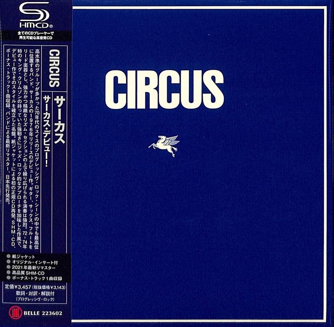 CIRCUS Circus with Bonus Track JP MINI LP SHM CD New