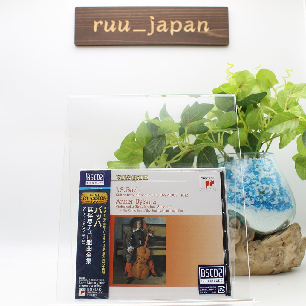New ANNER BYLSMA-J.S.BACH: SUITES FOR VIOLONCELLO SOLO -JAPAN Blu-spec CD2