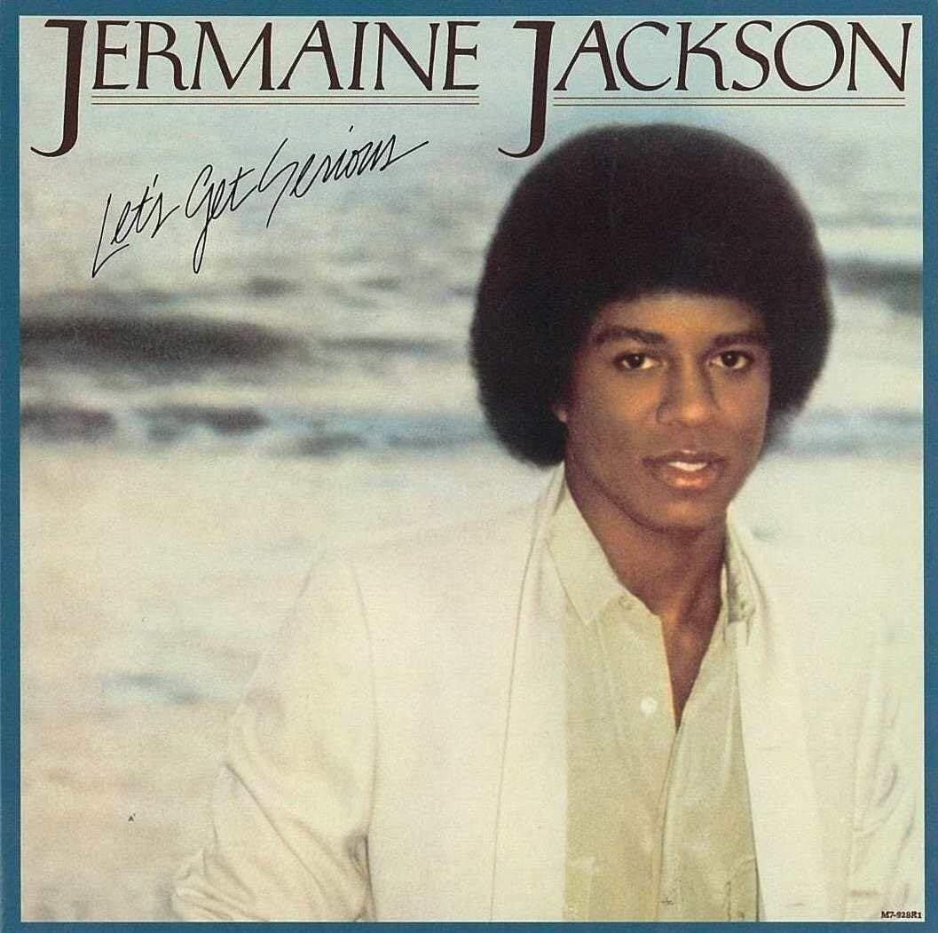 CD JERMAINE JACKSON -LETS GET SERIOUS from Japan New