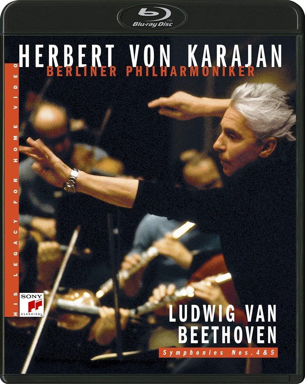 Blu-ray Karajans Legacy BPh Beethoven Symphonies No. 4 & 5 Blu-ray Disc JAPAN