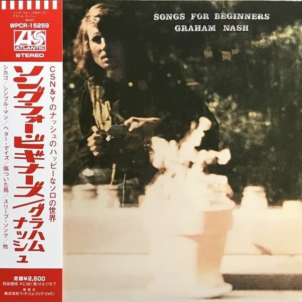 Graham Nash Audio CD Songs for Beginners Paper Sleeve New