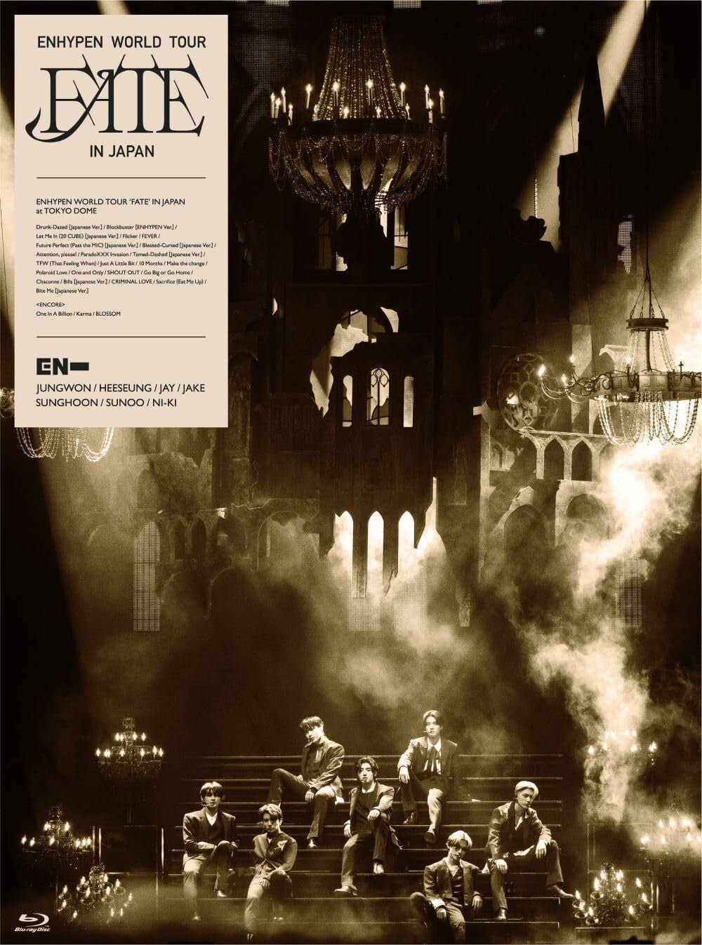 New Blu-ray ENHYPEN WORLD TOUR FATE IN JAPAN (Ltd. Ed.) [Blu-ray]