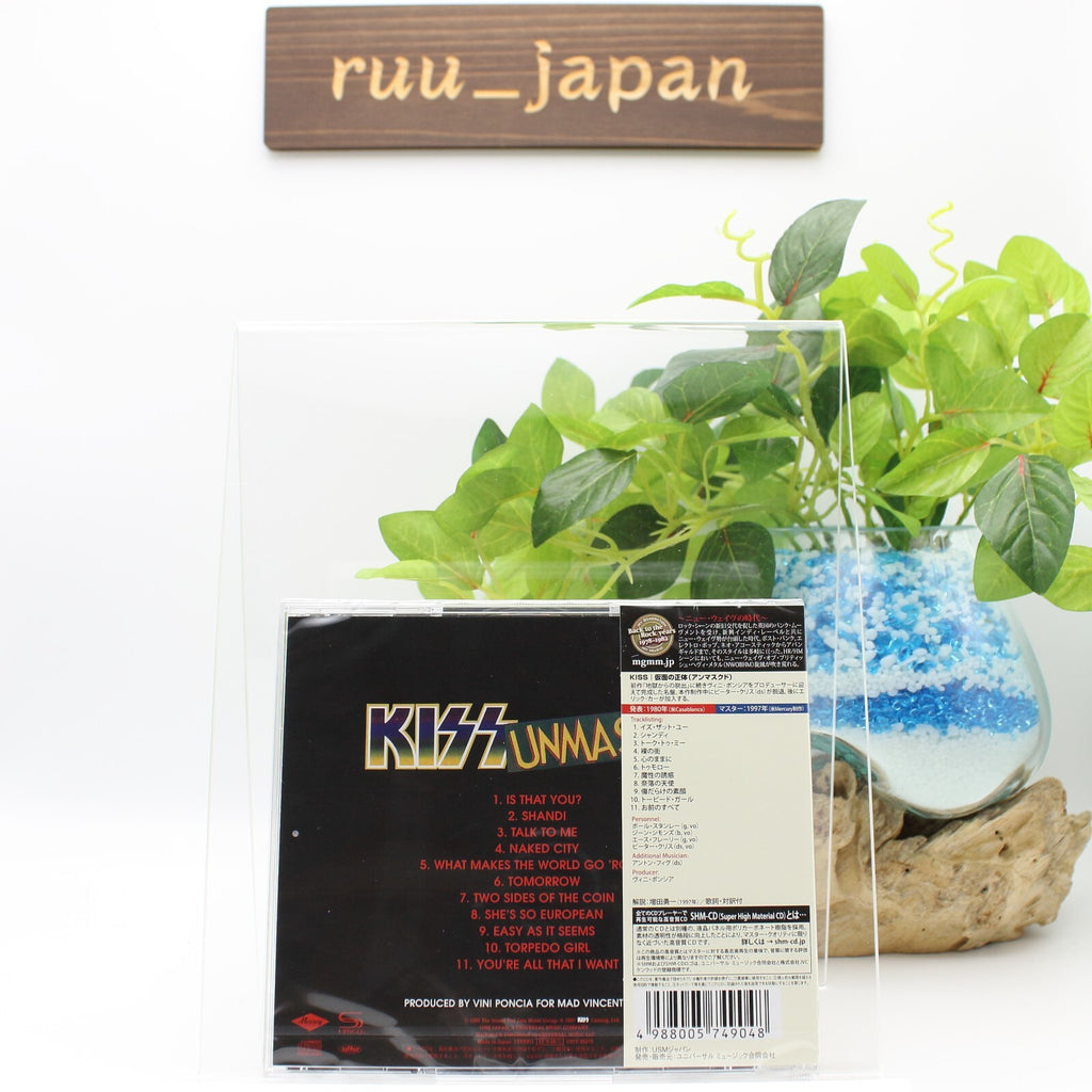 New Kiss CD(SHM-CD) Unmasked Japan OBI