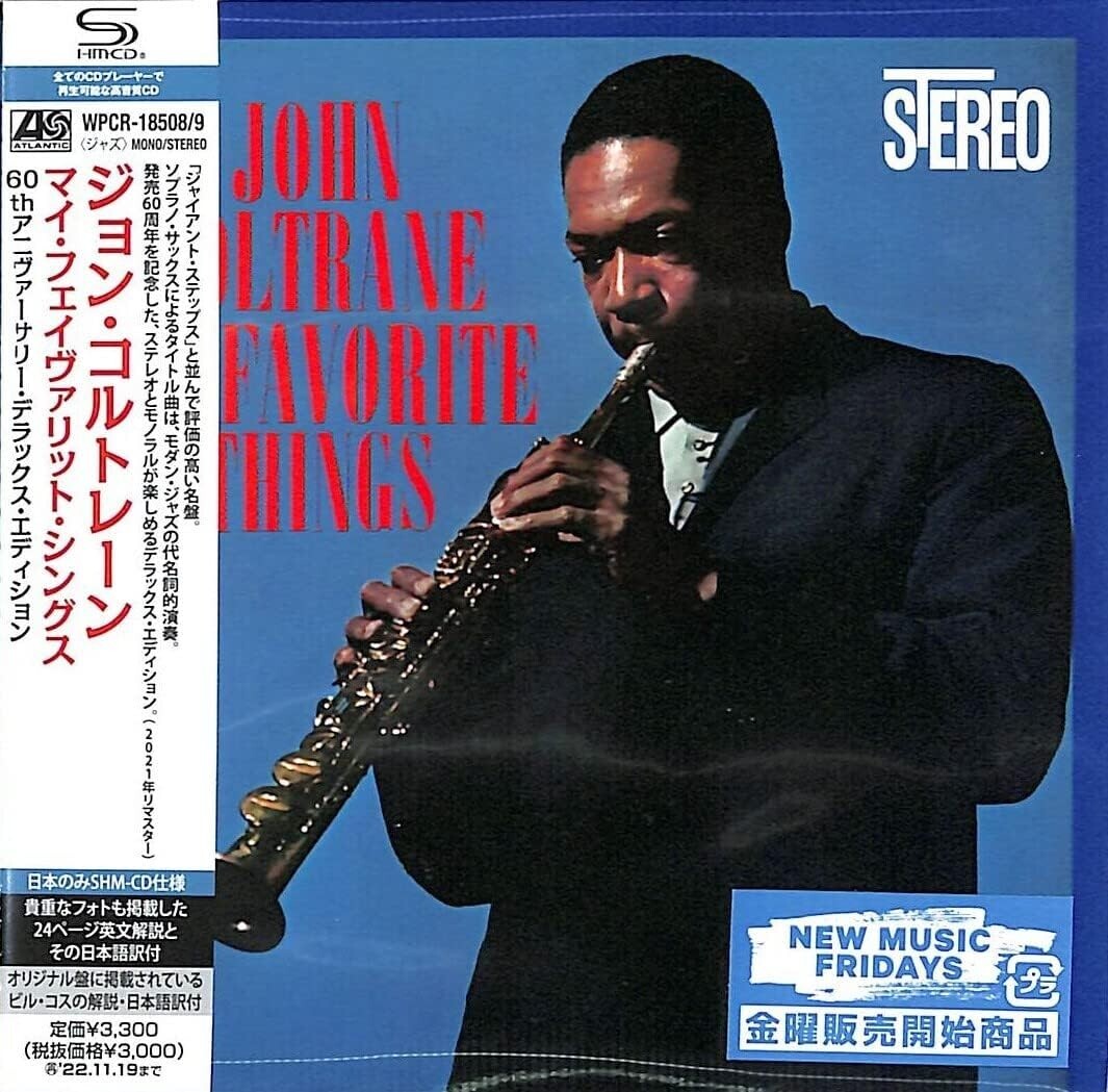 JOHN COLTRANE MY FAVORITE THINGS 60th SHM-CD Mini LP CD w/Obi from Japan New