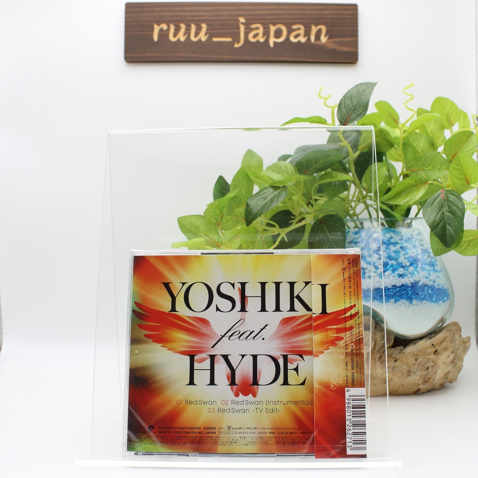YOSHIKI FEAT. HYDE - RED SWAN [ATTACK ON TITAN VER.] CD From Japan NEW