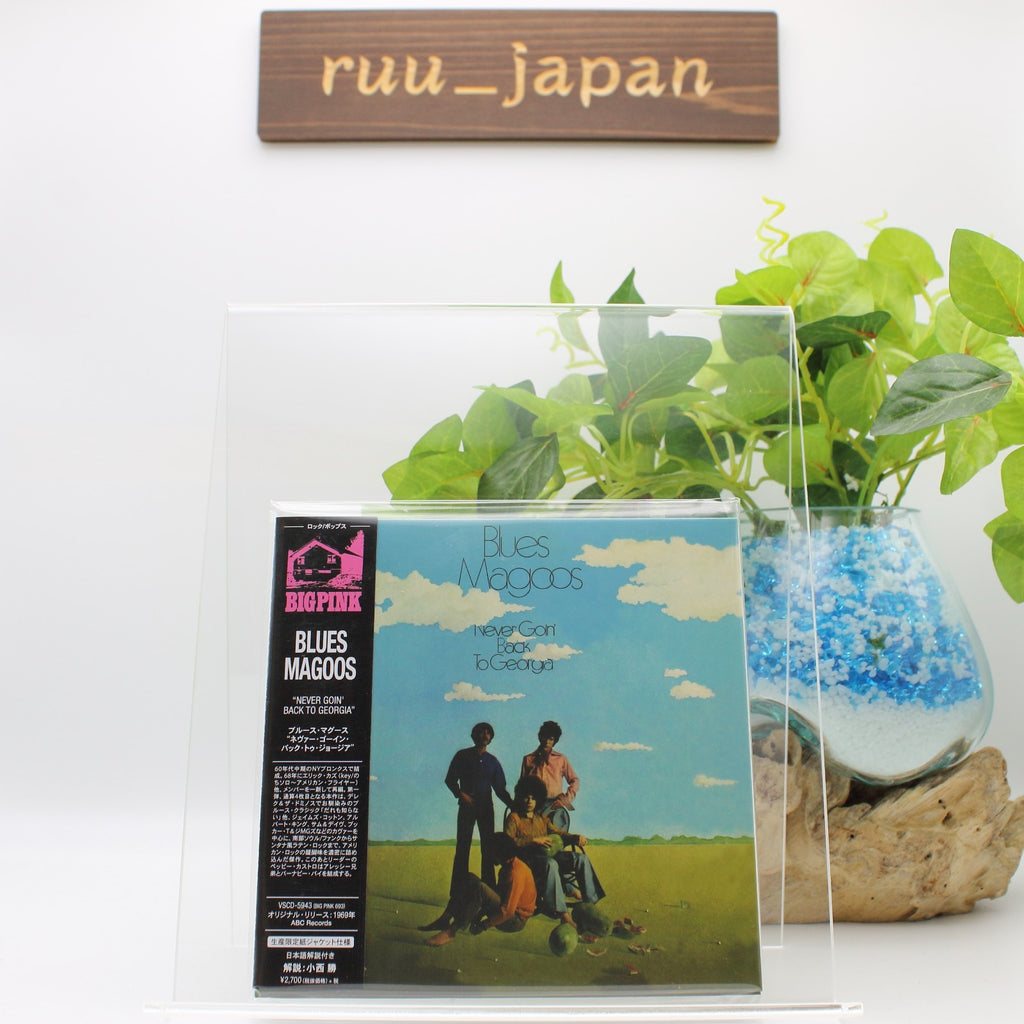 CD New BLUES MAGOOS-NEVER GOIN BACK TO GEORGIA Paper Sleeve Ltd/Ed FROM JAPAN