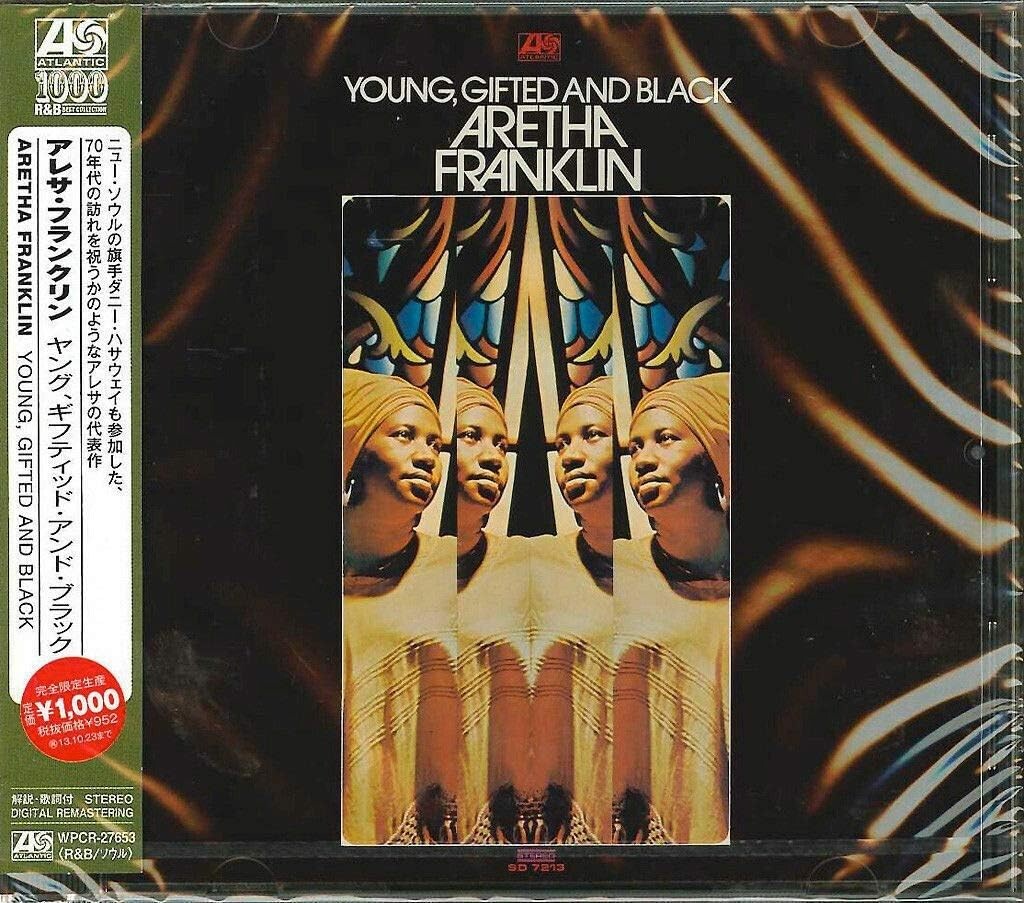 New Aretha Franklin CD Young, Gifted And Black Japan OBI