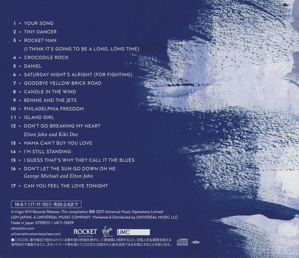 2019 ELTON JOHN DIAMONDS 1CD EDITION JAPAN SHM CD New