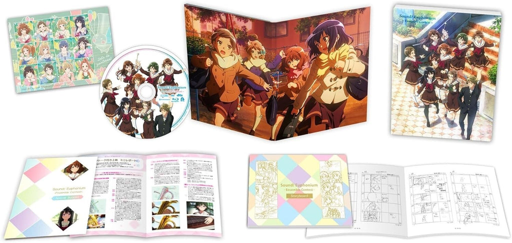 Sound Euphonium Ensemble Contest First Limited Edition Blu-ray Booklet Japan New