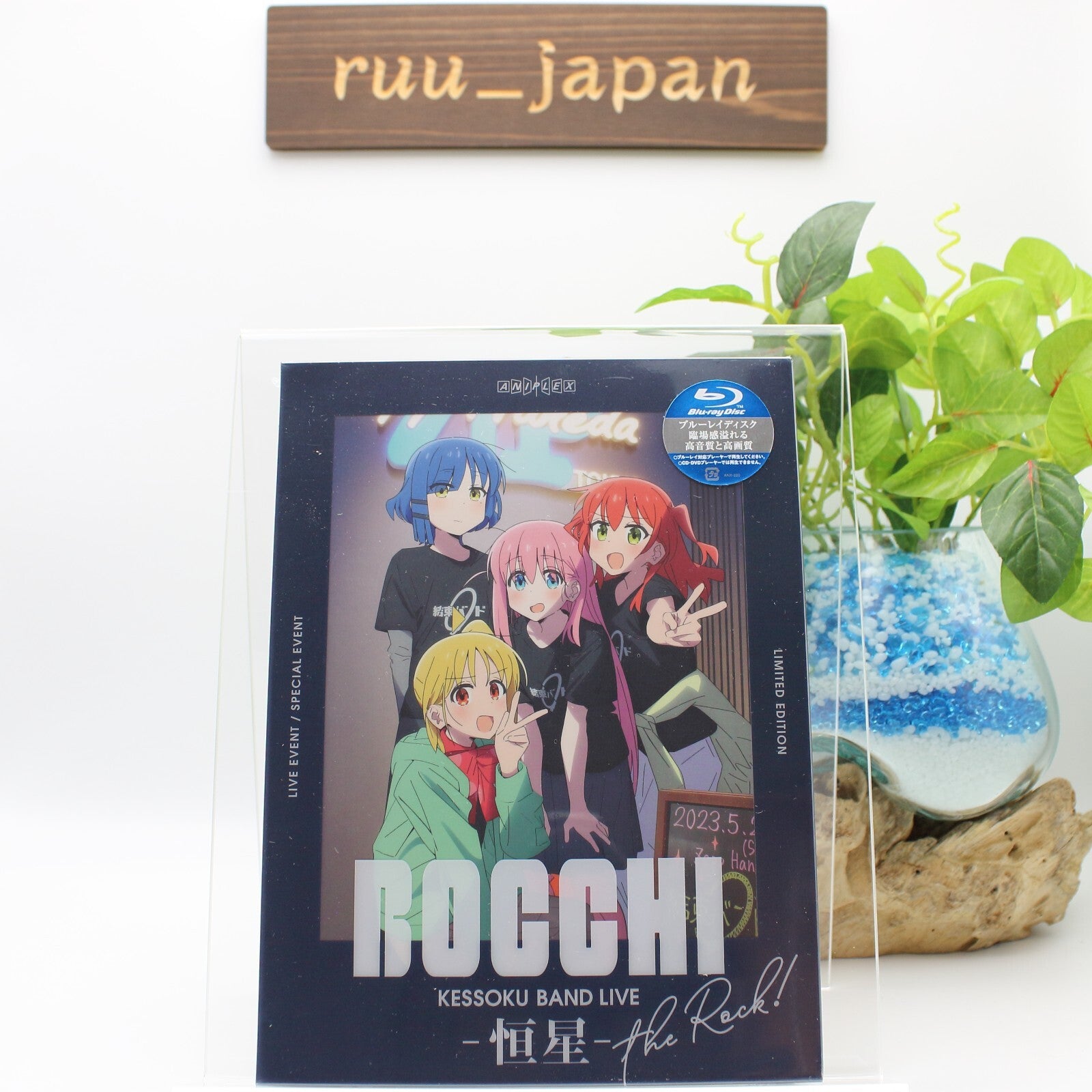 BOCCHI THE ROCK Kessoku Band LIVE Kousei First Limited Edition Blu-ray Japan new