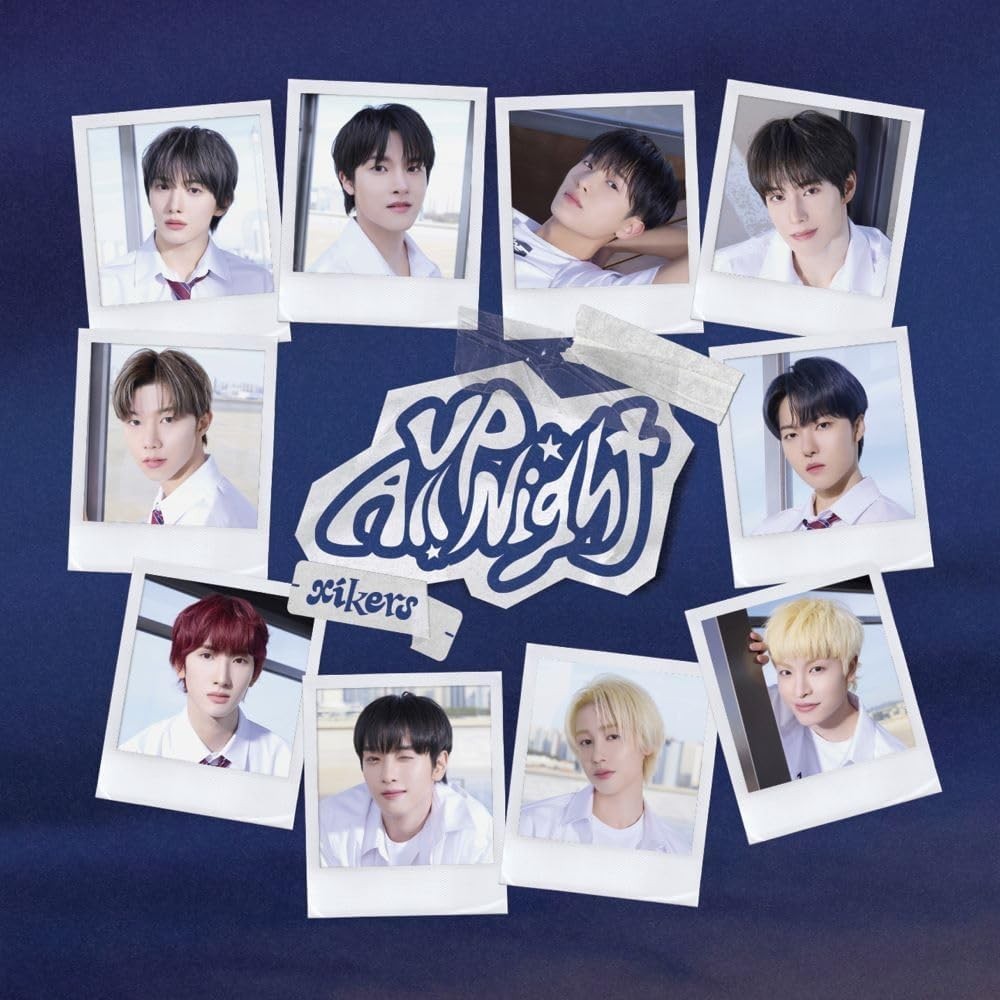 CD New xikers Up All Night Limited CD + Photobook w/ Trading Card 2nd Single