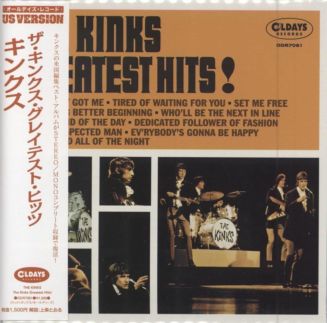 New The Kinks The Kinks Greatest Hits Japan Music CD*