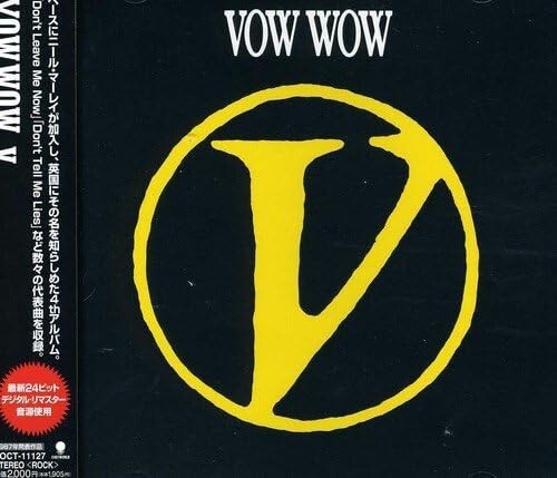 VOWWOW VOW WOW V Kyoji Yamamoto JP CD New
