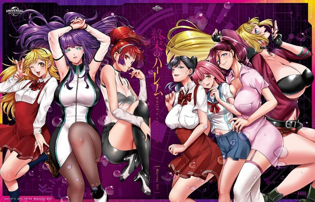 Blu-ray New Worlds End Harem Box First Limited Edition Drama CD Japan