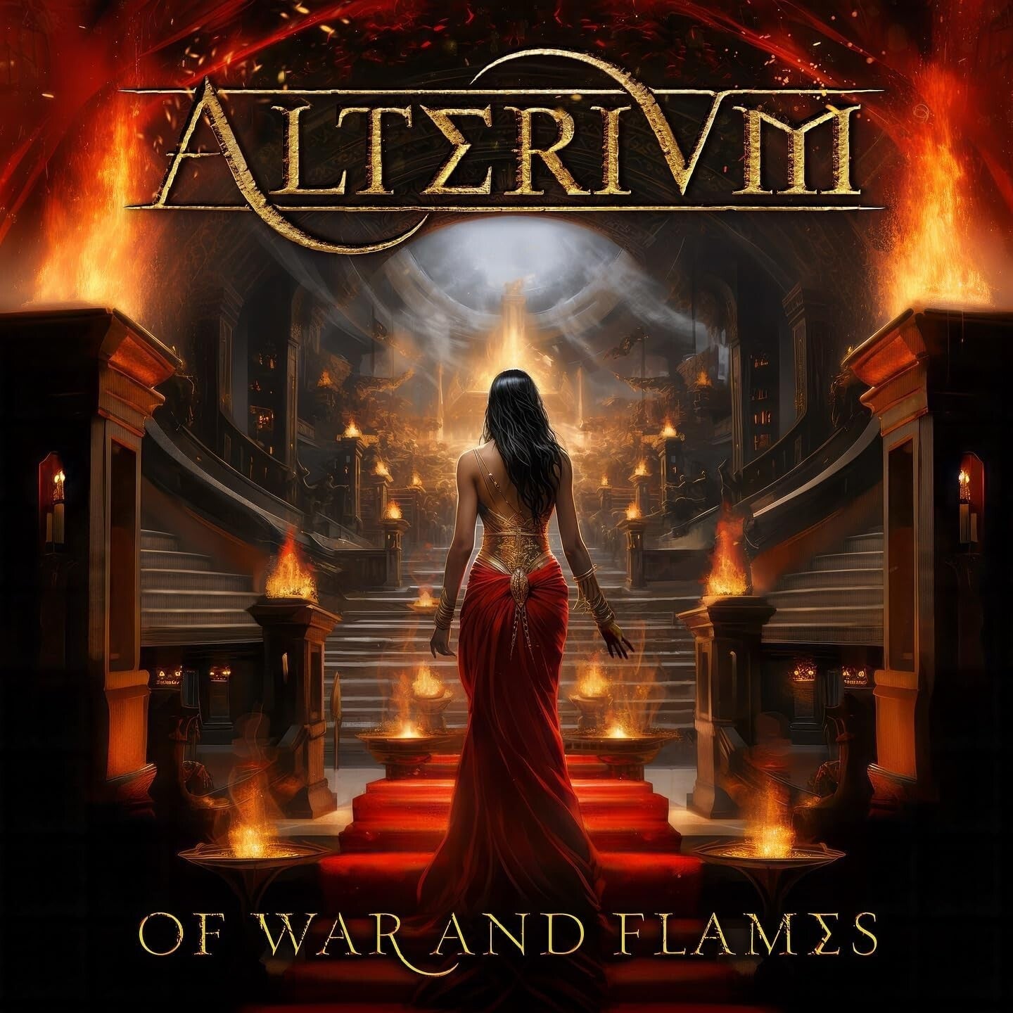 New ALTERIUM OF WAR AND FLAMES with Bonus Track JAPAN CD