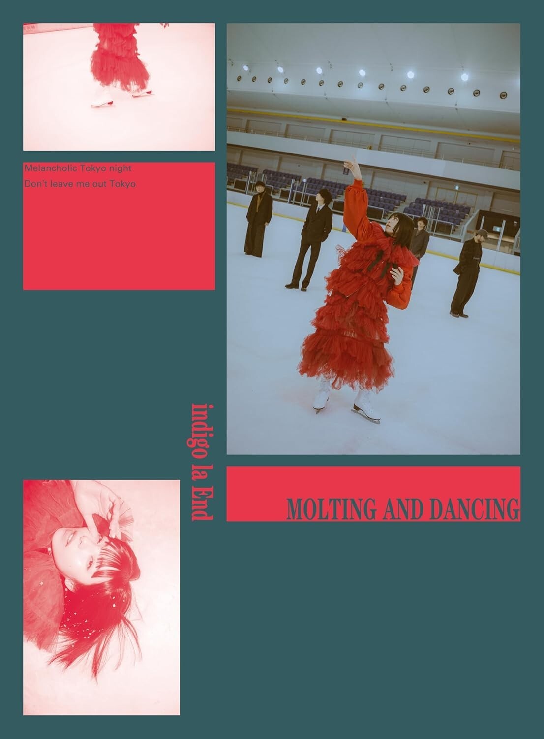New indigo la End MOLTING AND DANCING First Limited Edition (CD+DVD) JAPAN