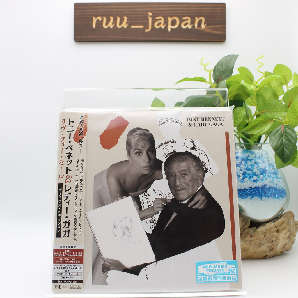 New TONY BENNETT LADY GAGA LOVE FOR SALE EP SIZE SLEEVE JAPAN 2 CD DELUXE