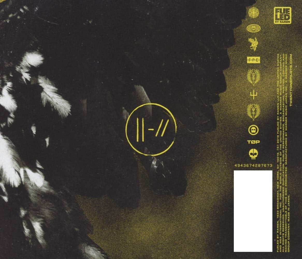 New TWENTY ONE PILOTS TRENCH  JAPAN CD