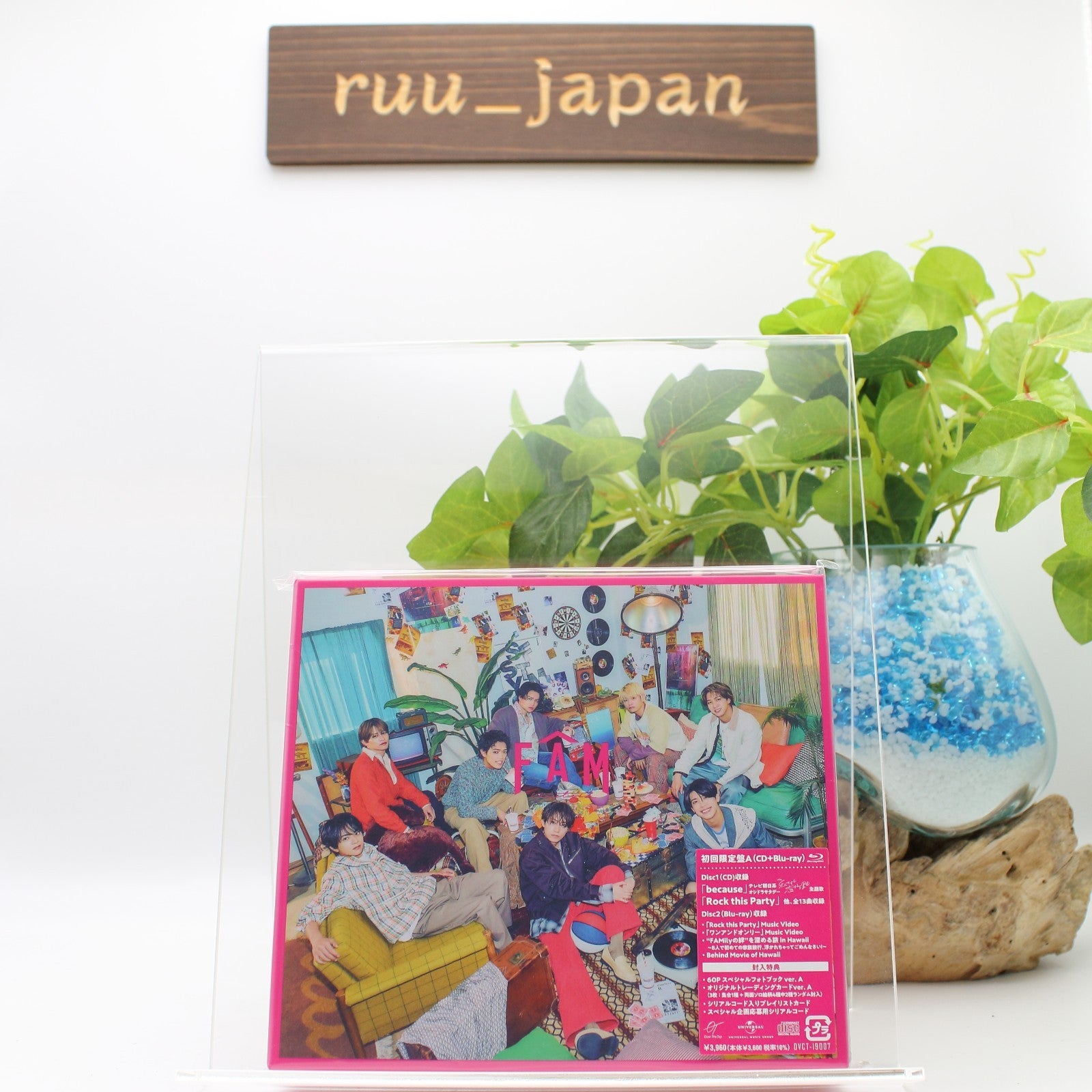 CD New timelesz FAM (First Limited Edition A) (with Blu-Ray) PHOTOBOOK+PHOTOCARD