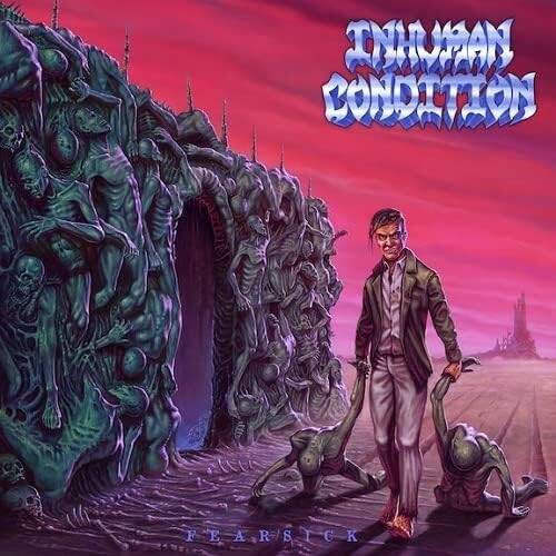 New INHUMAN CONDITION FEARSICK WITH BONUS TRACK  JAPAN CD