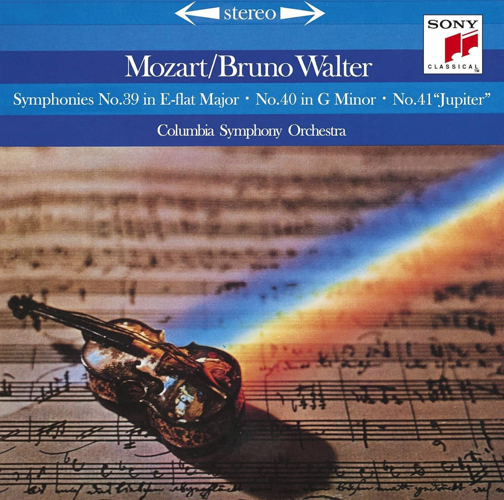 New Bruno Walter Columbia SO CD(SACD-Hybrid) Mozart Sym No.39，40，41 Japan