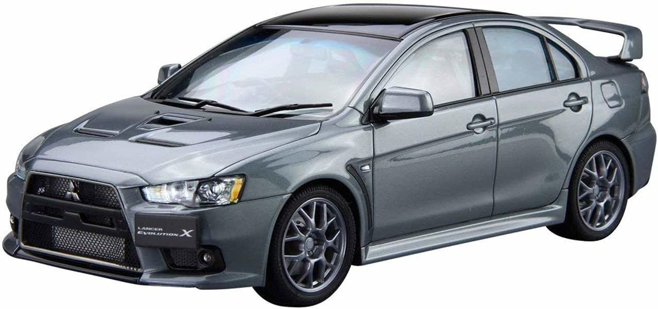 Aoshima Mitsubishi CZ4A Lancer Evolution X Final Edition 15 1:24 Scale NEW