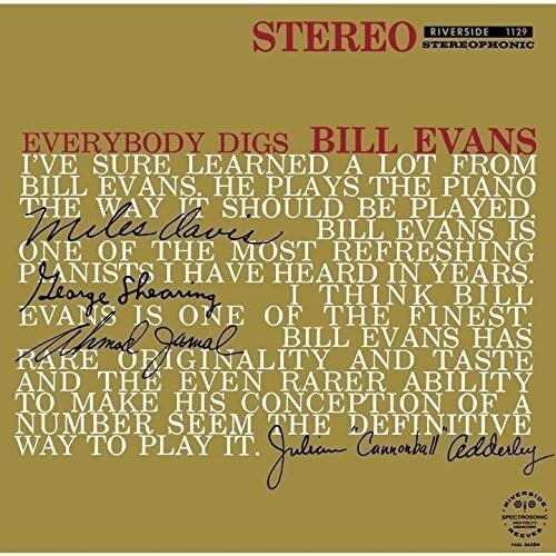 Bill Evans Trio SHMCD Everybody Digs Bill Evans Japan NEW