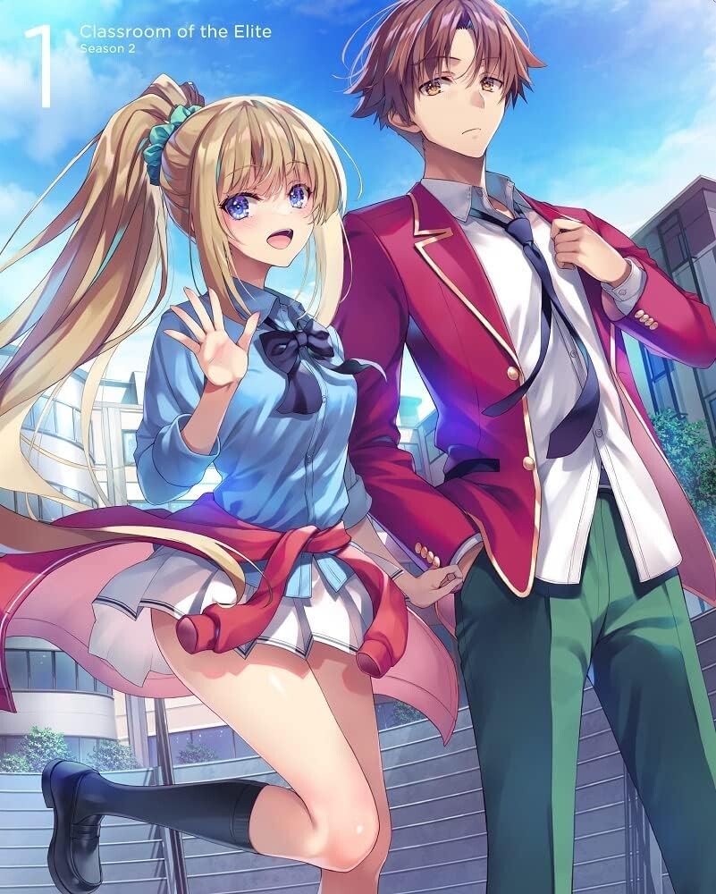 New Classroom of the Elite 2nd Season Vol.1 Limited Edition Blu-ray