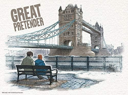 GREAT PRETENDER Snow of London Blu-ray CASE 3 Japan Ver. New