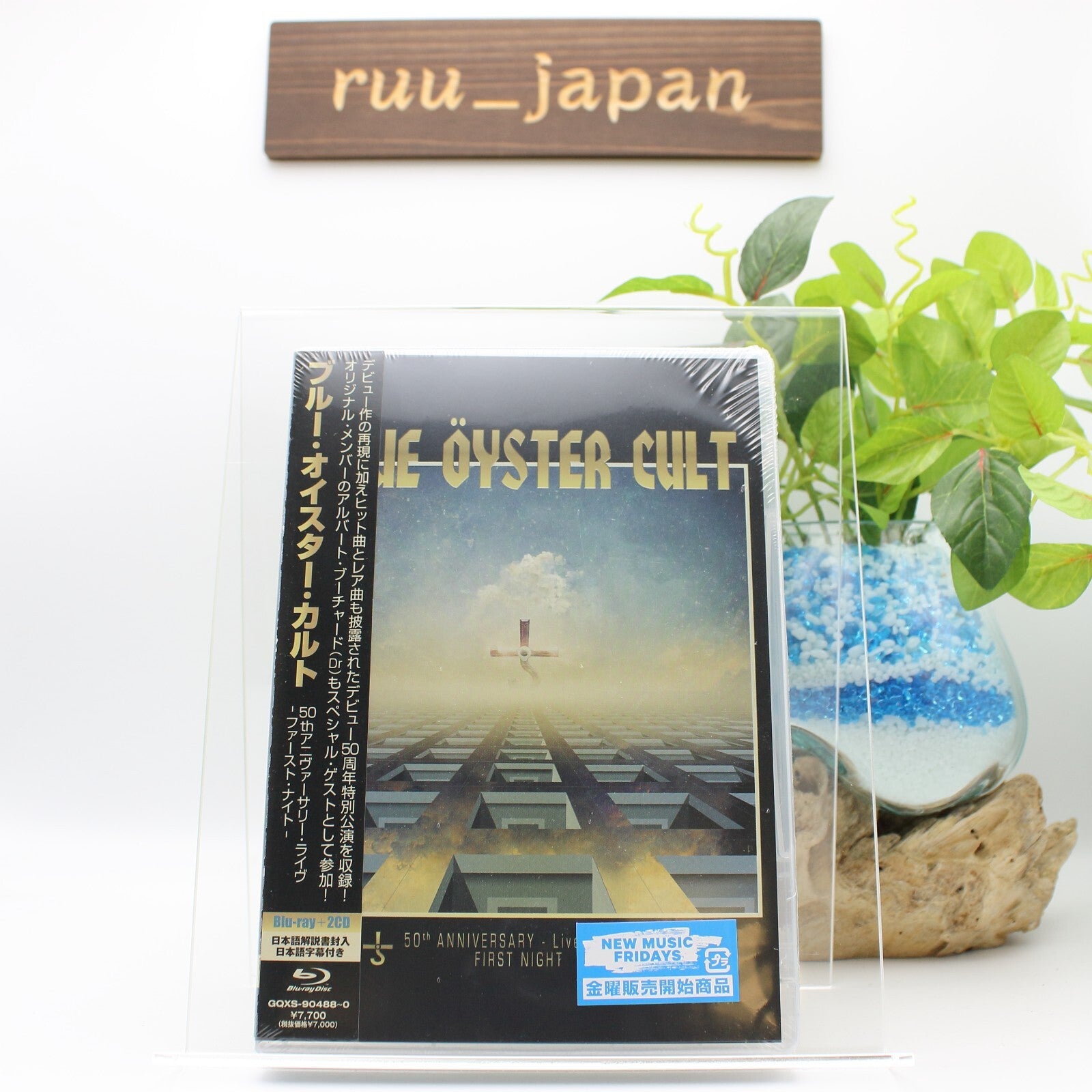 New BLUE OYSTER CULT 50TH ANNIVERSARY LIVE FIRST NIGHT JAPAN BLU-RAY + 2 CD SET