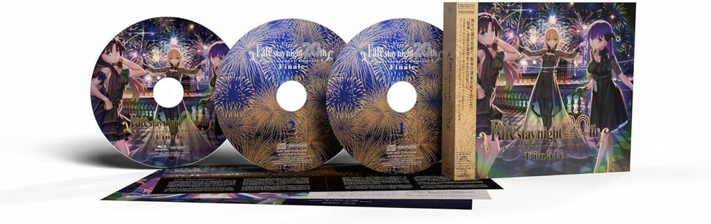 Fate/stay night 20th Anniversary Concert Finale CD Blu-ray Limited Edition OBI
