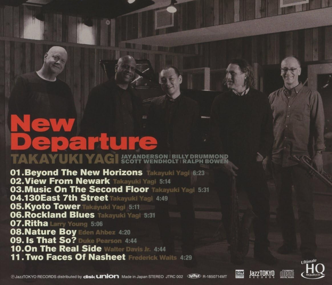 New Takayuki Yagi - new departure [UHQCD]