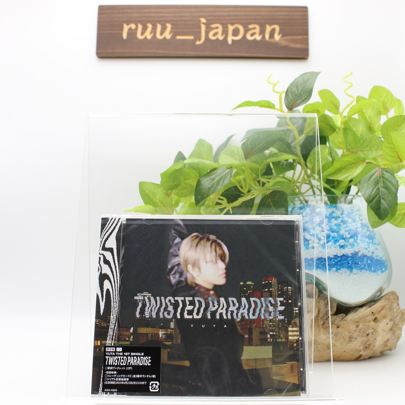 CD NCT 127 YUTA TWISTED PARADISE CD Normal Version 1st Single