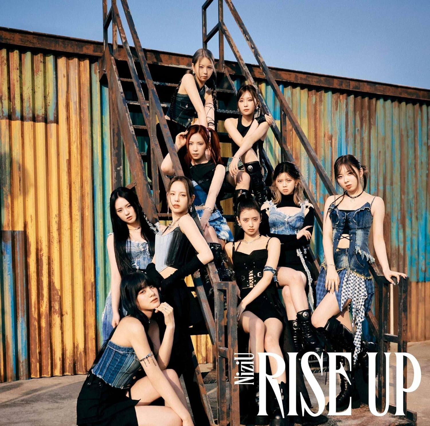 New NiziU RISE UP First Limited Edition Type B CD+Photo Booklet+Card Japan