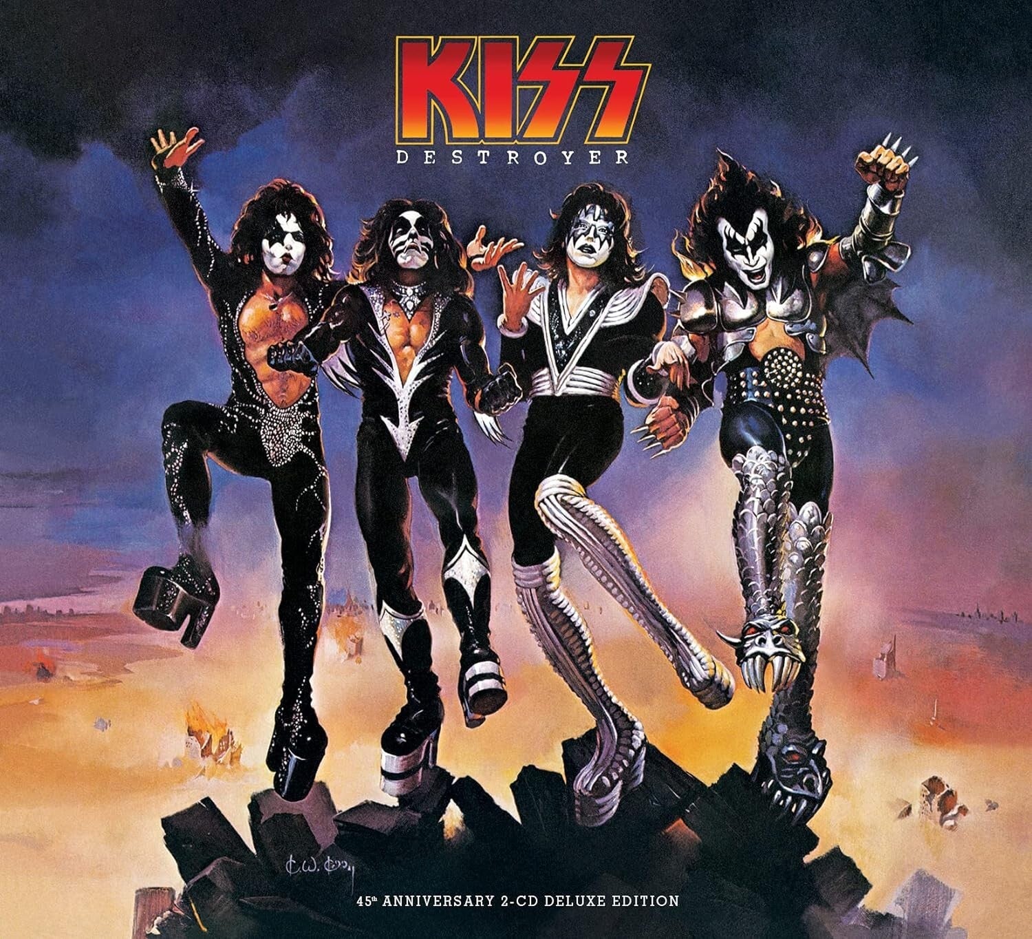 5ET KISS Destroyer 45th Anniversary Deluxe Edition JAPAN ONLY 2 SHM CD new