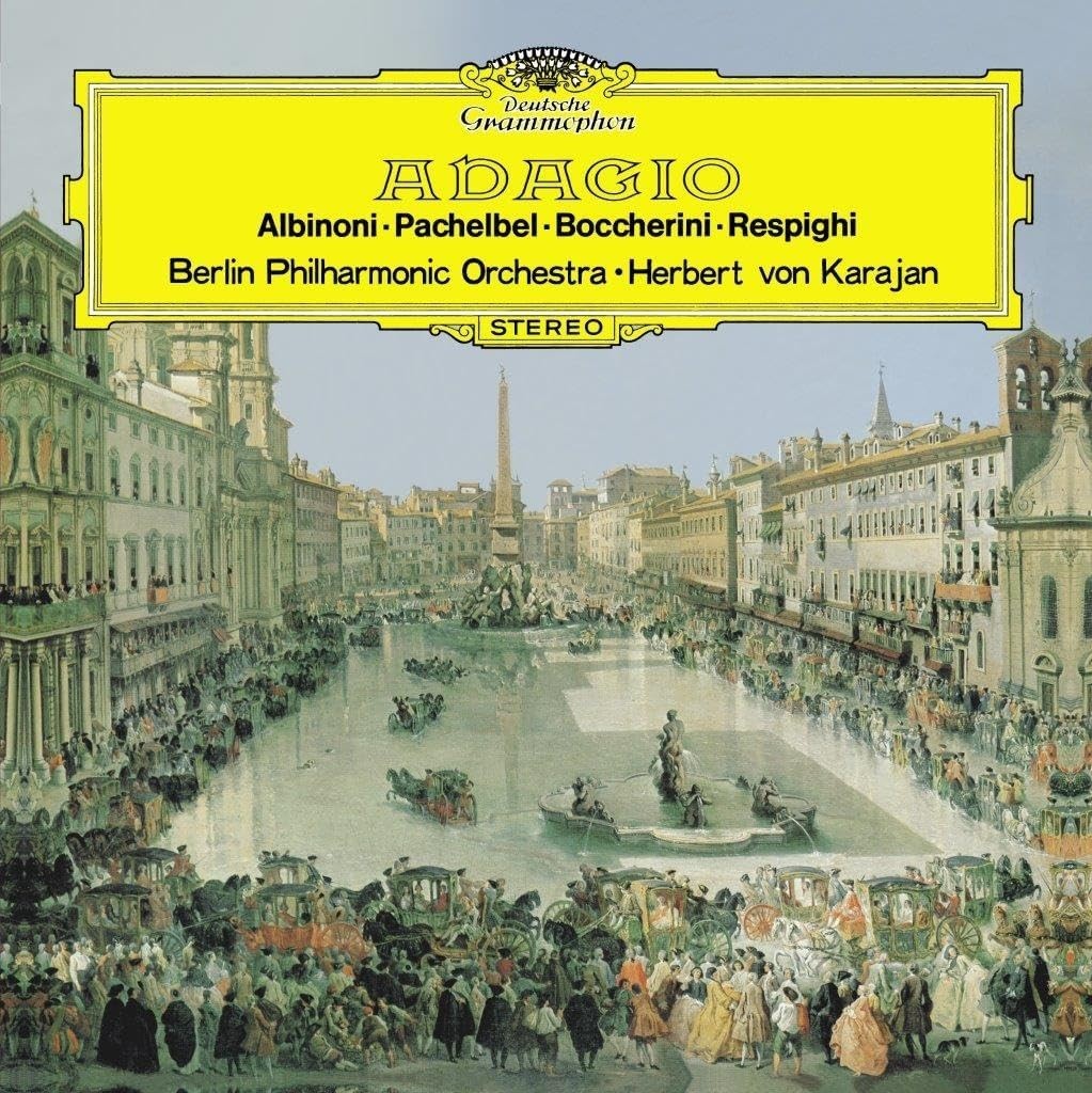 CD New Karajan BPh Adagio Albinoni Pachelbel Boccherini Respighi
