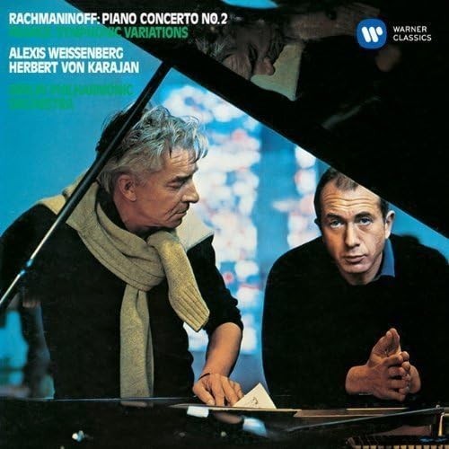 New MWeissenberg/Karajan NEW CD Rachmaninov Piano Con. No.2/Franck Var.Sym. OBI