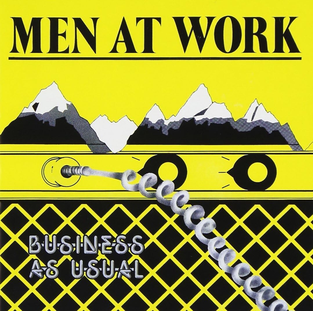 Men At Work CD (BSCD2) Business As Usual Bonus Trax Japan OBI NEW
