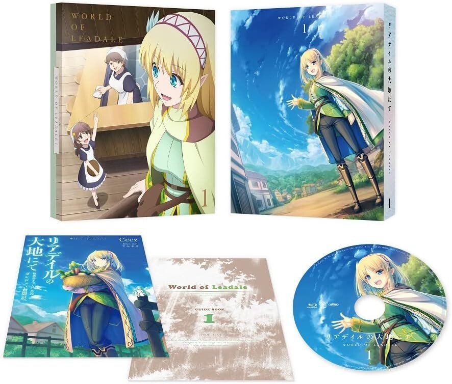 New In the Land of Leadale Vol.1 First Limited Edition Blu-ray Novel Booklet