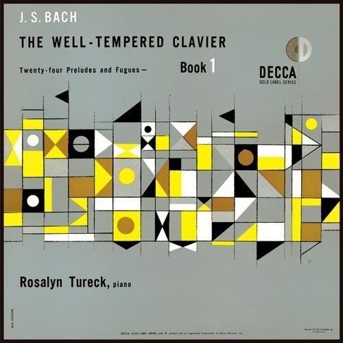 Rosalyn Tureck J.S. Bach The Well-Tempered Clavier 4 CD TOWER RECORDS JAPAN NEW