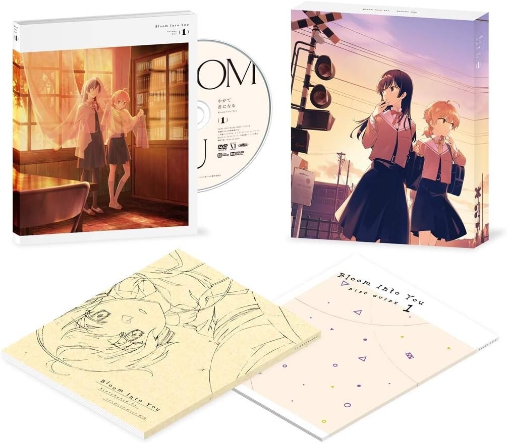 New Bloom Into You Yagate Kimi ni Naru Vol.1 Limited Edition Blu-ray Booklet