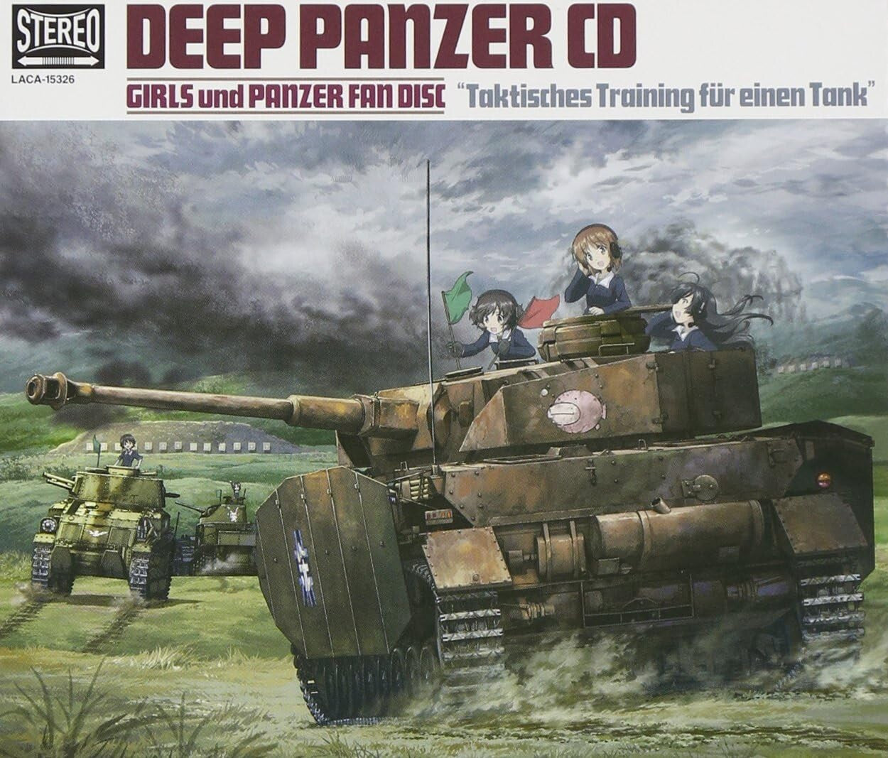 New TV Anime Girls & Panzer Fan Disk CD Deep Panzer CD! from Japan