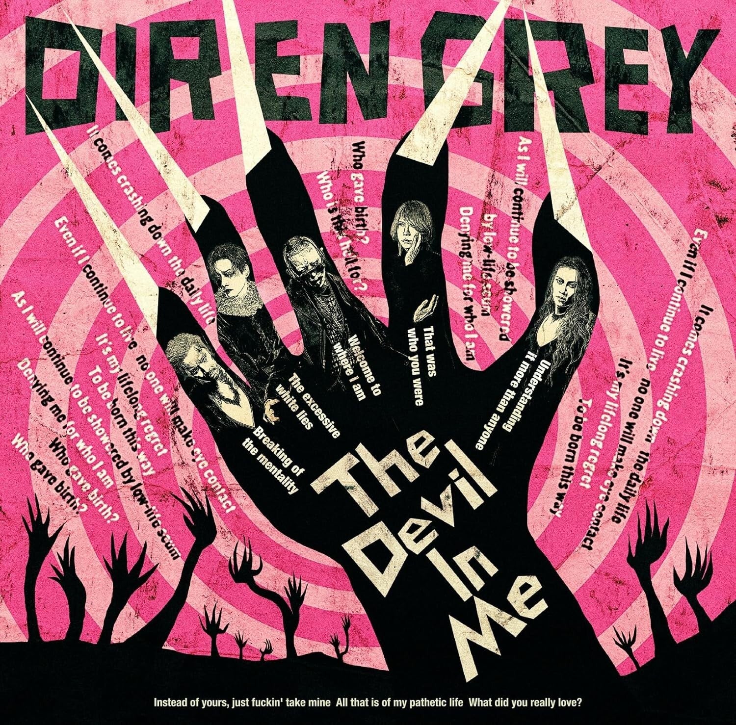 DIR EN GREY The Devil In Me CD w/ DVD First Press Limited Version New