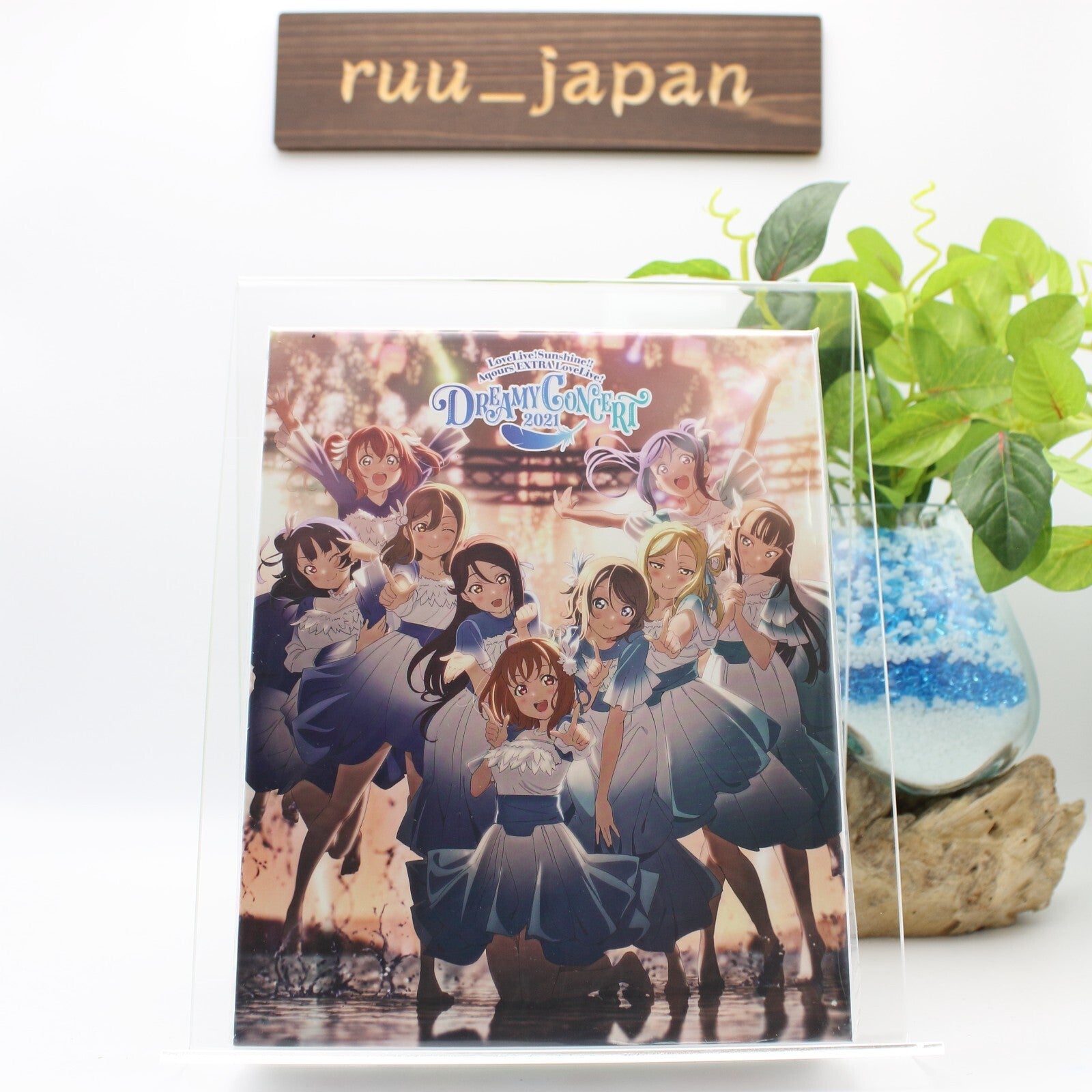Aqours EXTRA LoveLive! DREAMY CONCERT 2021 Blu-ray Memorial Box From Japan NEW