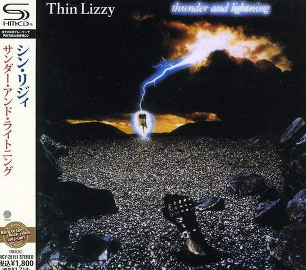 Thin Lizzy CD(SHM-CD) ”Thunder And Lightning Japan OBI New
